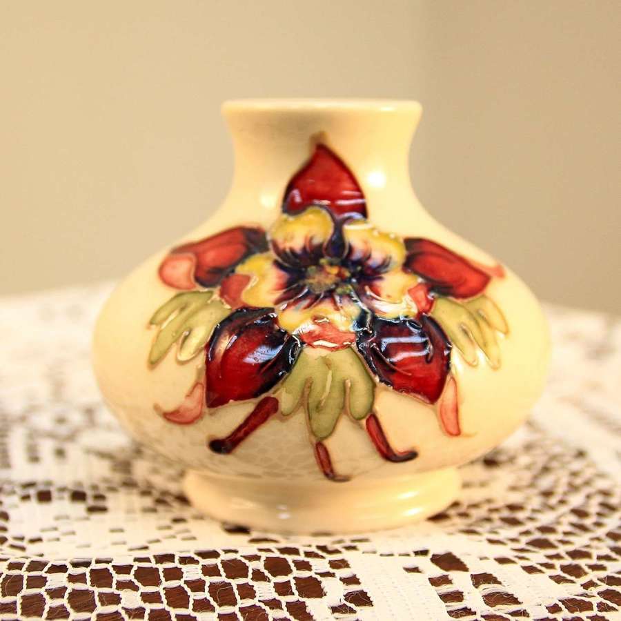 Moorcroft Columbine Vase
