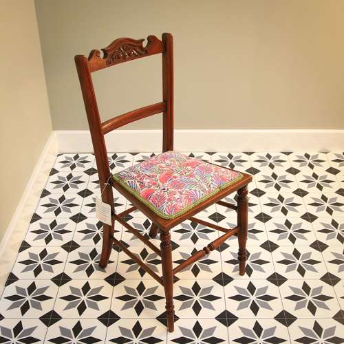 Vintage Bedroom / Bathroom Chair