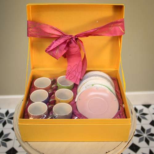 Sealed Carolyn Quartermaine Coffee Set