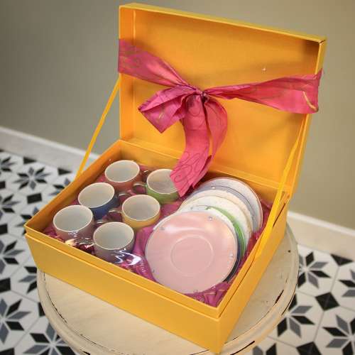 Sealed Carolyn Quartermaine Coffee Set