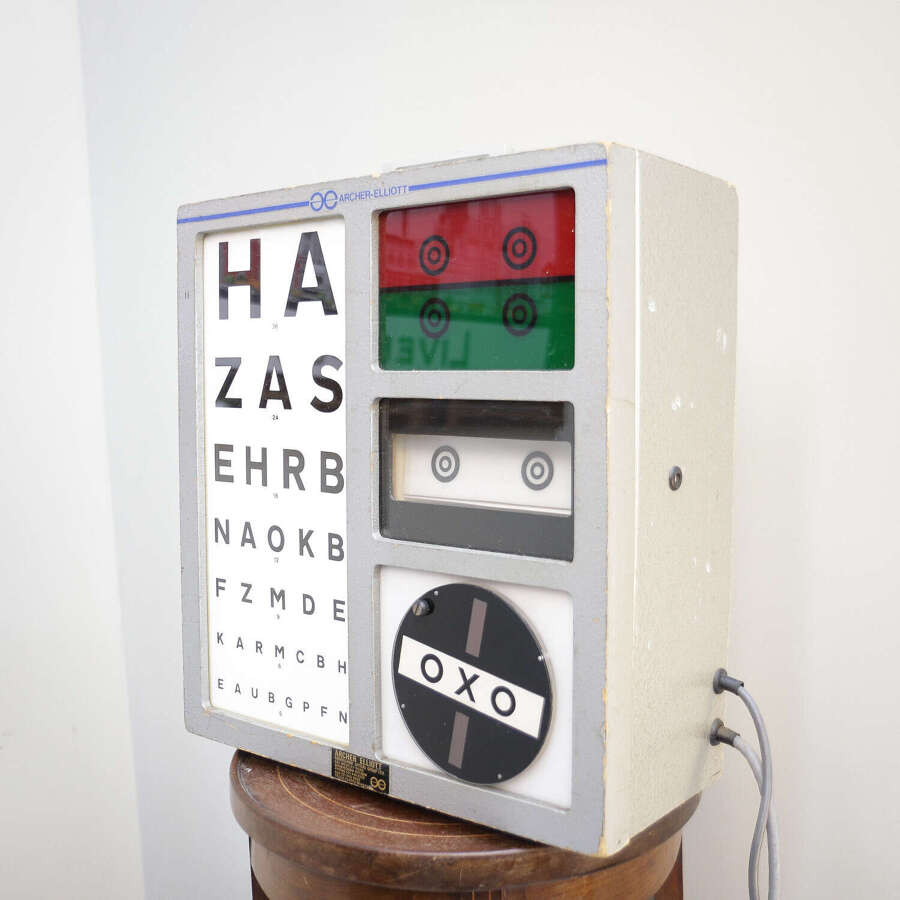 Opticians Testing Light by Archer and Elliott of Birmingham.