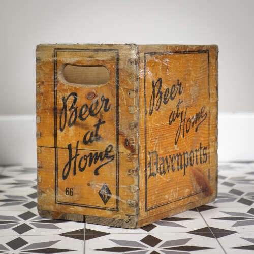 A Davenports Beer at Home Dray Crate or Doorstep Crate
