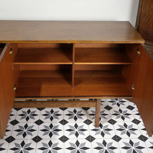 Rosewood Sideboard 1960s Mid Century with Cocktail Drinks Cabinet