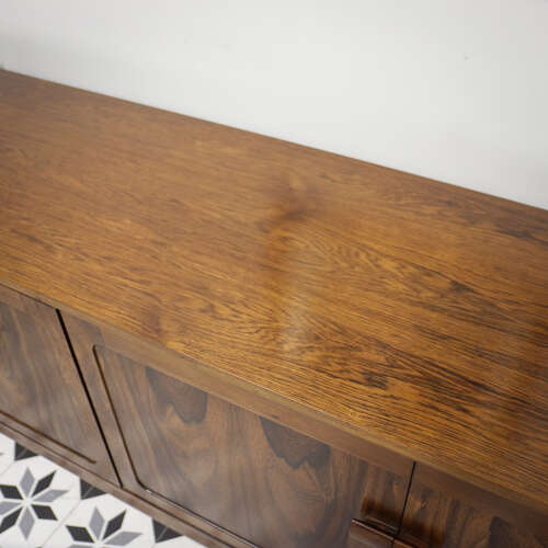 Rosewood Sideboard 1960s Mid Century with Cocktail Drinks Cabinet