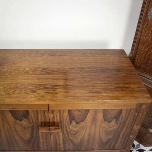 Rosewood Sideboard 1960s Mid Century with Cocktail Drinks Cabinet