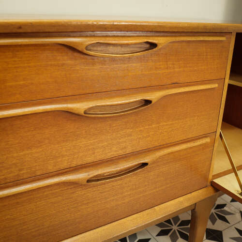 Jentique Sideboard Mid Century Teak Drinks Cabinet Retro Vintage 1960s