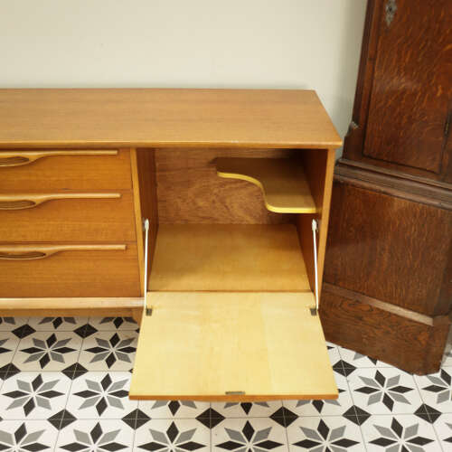 Jentique Sideboard Mid Century Teak Drinks Cabinet Retro Vintage 1960s