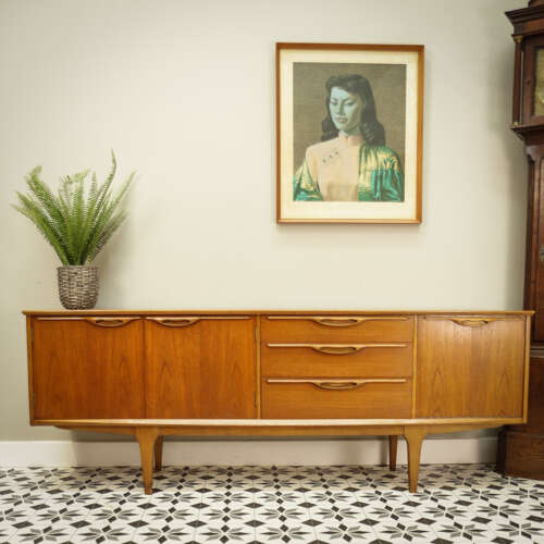 Jentique Sideboard Mid Century Teak Drinks Cabinet Retro Vintage 1960s