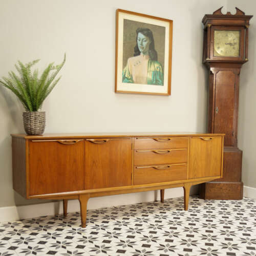 Jentique Sideboard Mid Century Teak Drinks Cabinet Retro Vintage 1960s