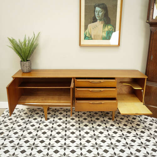 Jentique Sideboard Mid Century Teak Drinks Cabinet Retro Vintage 1960s