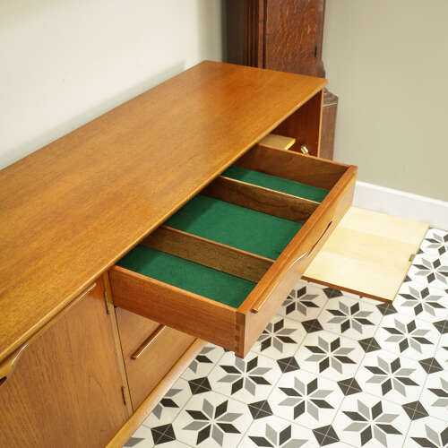 Jentique Sideboard Mid Century Teak Drinks Cabinet Retro Vintage 1960s
