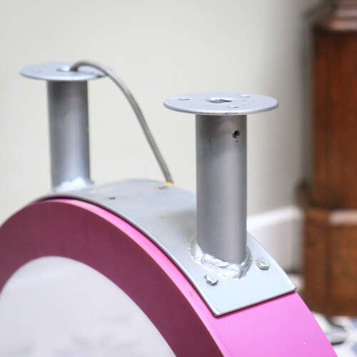 Ice Cream Factory Sign Illuminated with Brackets Mancave Kitchen Feature