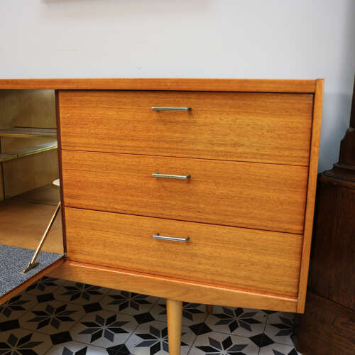 Wrighton Teak Sideboard with Drinks Cabinet Mid Century Retro 1960s