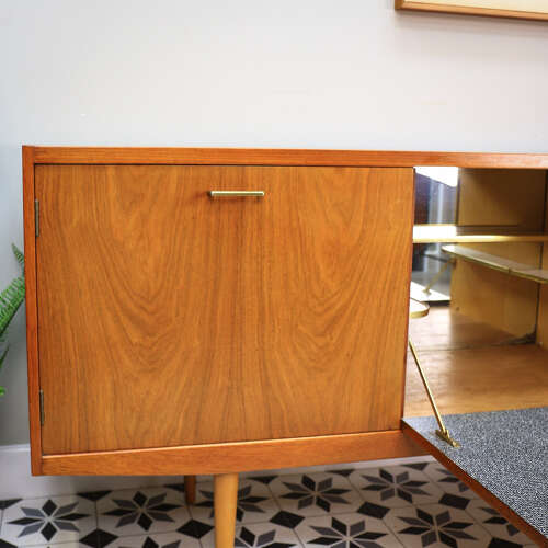 Wrighton Teak Sideboard with Drinks Cabinet Mid Century Retro 1960s