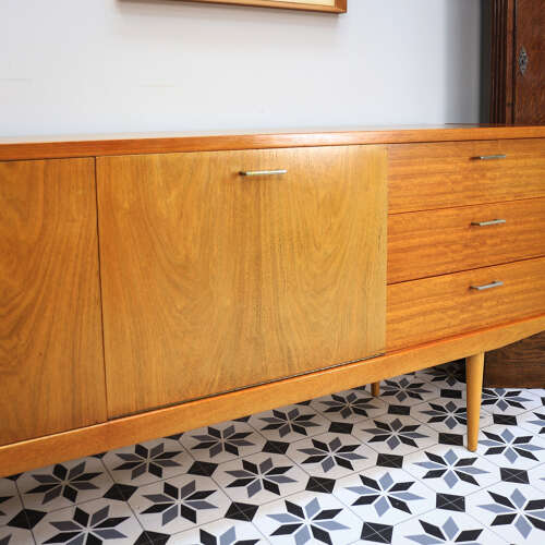Wrighton Teak Sideboard with Drinks Cabinet Mid Century Retro 1960s