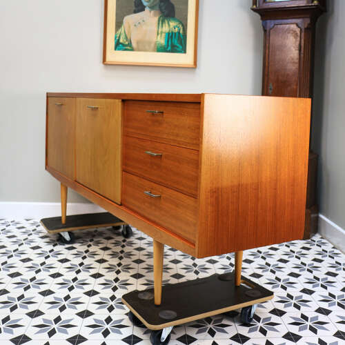 Wrighton Teak Sideboard with Drinks Cabinet Mid Century Retro 1960s