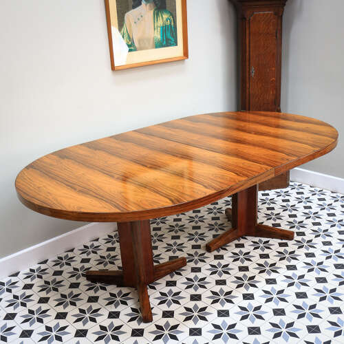 Gordon Russell Dining Table and 8 Chairs Marwood Room Rose Wood Number 1 of 200