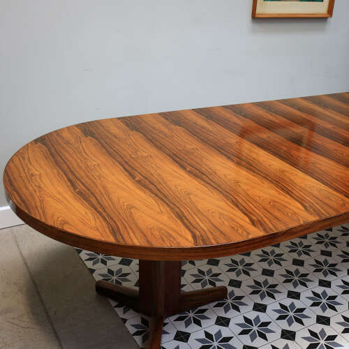 Gordon Russell Dining Table and 8 Chairs Marwood Room Rose Wood Number 1 of 200