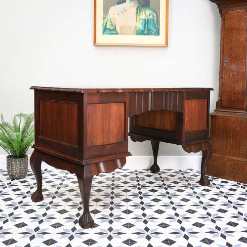 Rare Dutch Colonial Desk Dressing Table South African Stink Wood