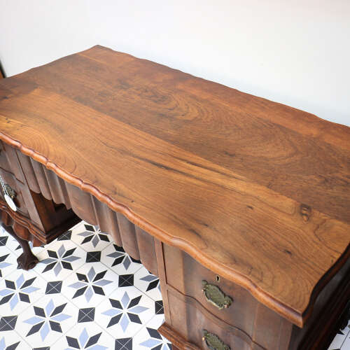Rare Dutch Colonial Desk Dressing Table South African Stink Wood