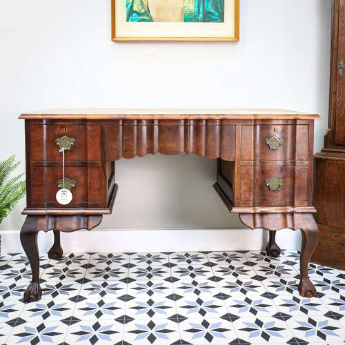 Rare Dutch Colonial Desk Dressing Table South African Stink Wood